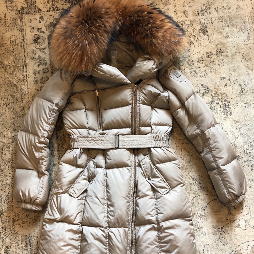 ADD fur trim coat